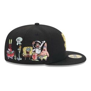 25th Anniversary SpongeBob New Era Fitted Hat size 7 3/8